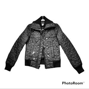 French Connection NWOT Quilted Bomber Jacket Size 2